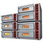 Four électrique pizzas, chambre (2+3 kW) 660x430xh100 mm Four électrique pizzas, chambre (2+3 kW) 660x430xh100 mm