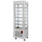 Vitrine panoramique, 5 grilles, ventilée, 360 LT, Inox. Vitrine panoramique, 5 grilles, ventilée, 360 LT, Inox.