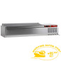 Structure réfrigérée 4 x GN1/3-150mm, avec couvercle inox Structure réfrigérée 4 x GN1/3-150mm, avec couvercle inox