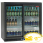 Refroidisseur de bouteilles, 2 portes coulissantes Refroidisseur de bouteilles, 2 portes coulissantes