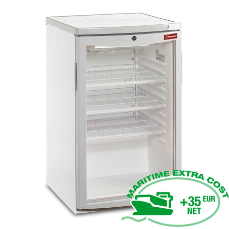 Frigo vitrine, 110 litres, température positive