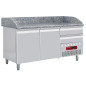 Table frigo 2 portes 600x400, 2 tiroirs neutres (4x bacs 600x400) Table frigo 2 portes 600x400, 2 tiroirs neutres (4x bacs 600x400)