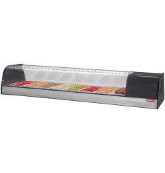 Vitrine à tapas réfrigérée, 8x GN 1/3 - 40 mm (inclus)