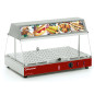 Vitrine chauffante avec bloc lumineux Vitrine chauffante avec bloc lumineux