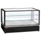Vitrine réfrigérée EN ou GN, ventilée, 3 niv., NOIRE Vitrine réfrigérée EN ou GN, ventilée, 3 niv., NOIRE