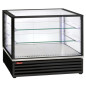 Vitrine réfrigérée EN ou GN, ventilée, 3 niv., NOIRE Vitrine réfrigérée EN ou GN, ventilée, 3 niv., NOIRE