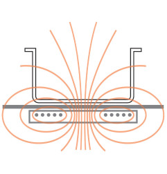 Plaque à induction "wok" 3500 watt, touches sensitives