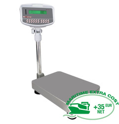 Bascule électronique inox avec colonne, 32Kg x 1g