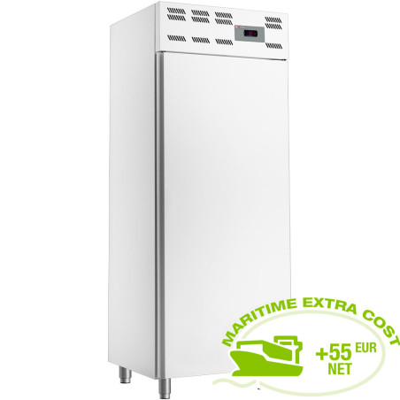 Armoire frigorifique 20x EN 600x400, ventilé (500 Lit.) - Skinplate blanc