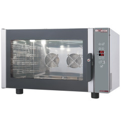 Four électrique vapeur-convection, programmable,4x GN 1/1 ou 600x400 mm