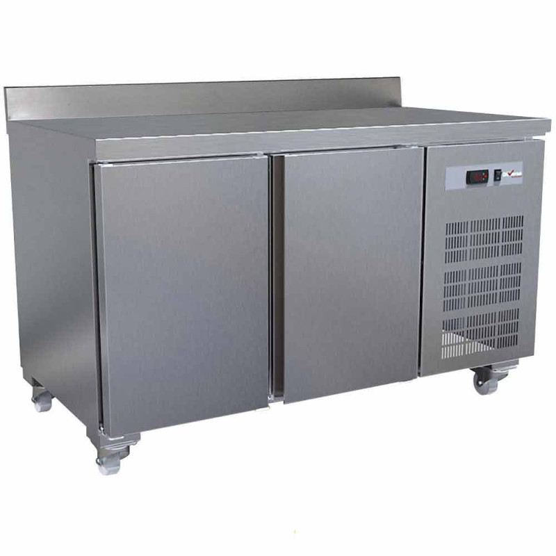 Table frigorifique, ventilé, 2 portes GN 1/1 (260 Lit.), sur roues Table frigorifique, ventilé, 2 portes GN 1/1 (260 Lit.), sur roues