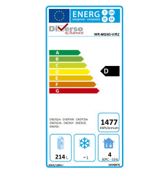 Table frigorifique, ventilé, 3 portes GN 1/1 (405 Lit.), sur roues