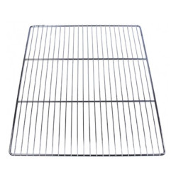 Grille inox 600x400 avec 2 traverses et 29 fils