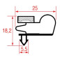 JOINT 1007 ou 9010 A ENCASTRER 1580x770 mm