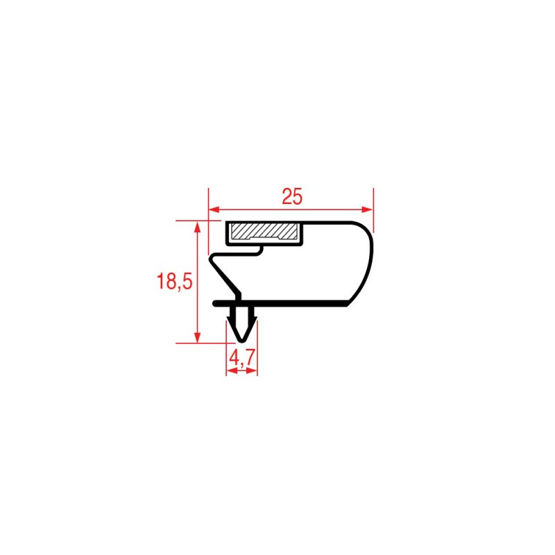 JOINT 1048 A ENCASTRER 665X415 MM