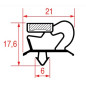 JOINT 1001 ou 9048 A ENCASTRER 720x400 mm