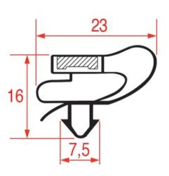 JOINT 1061 ou 9041 A ENCASTRER 1450x633 mm