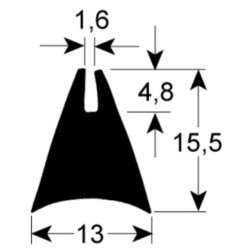 joint 1650 pour vitre de four