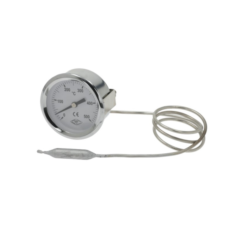 THERMOMETRE BLANC ø 60 mm 0-500°C