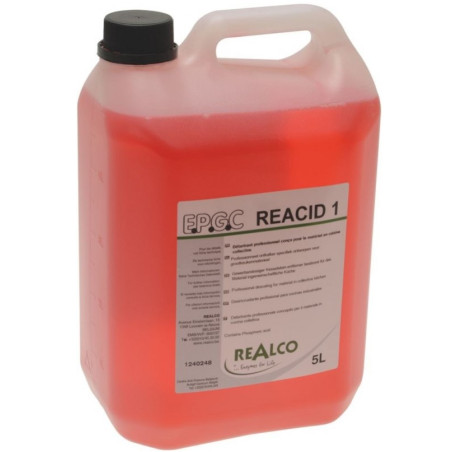 REALCO DETARTRANT REACID 1 REALCO BIDON DE 5 L