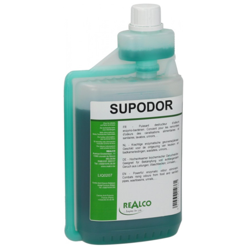 DESODORISANT ENZYMATIQUE "SUPODOR" 1 L