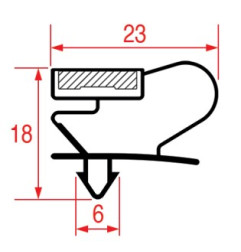 JOINT 1025 ou 9046 A ENCASTRER 1508x668 mm