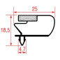 JOINT 1048 Ou 9796 A ENCASTRER INOMAK 650x408 mm