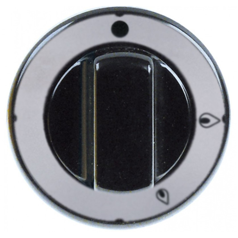 MANETTE NOIRE ø 70 mm SERIGRAPHIEE PEL20