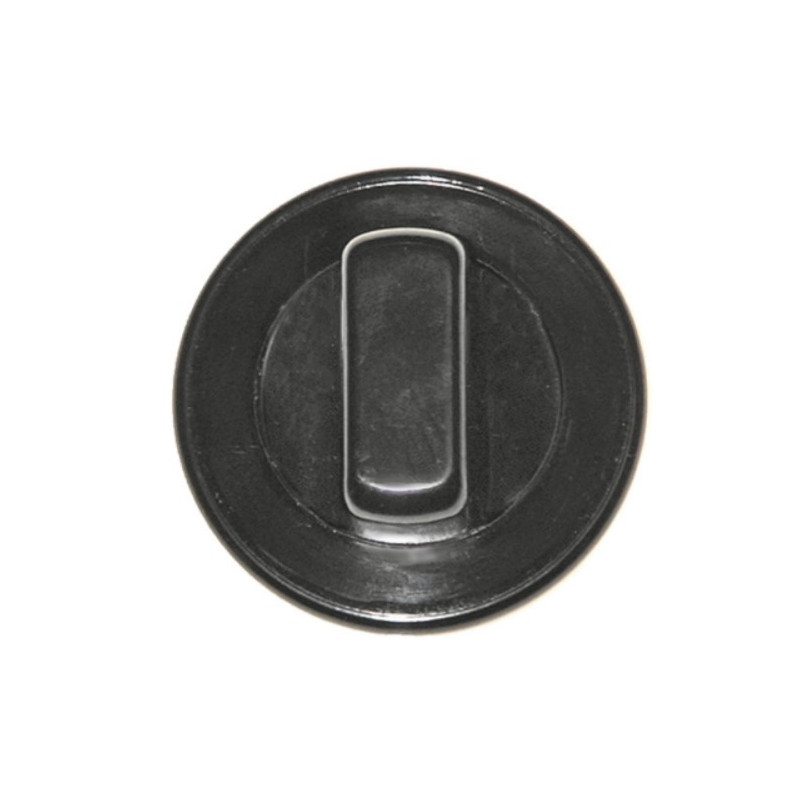 BOUTON MANETTE NOIRE ø 70 mm UNIVERSELLE 10x8mm