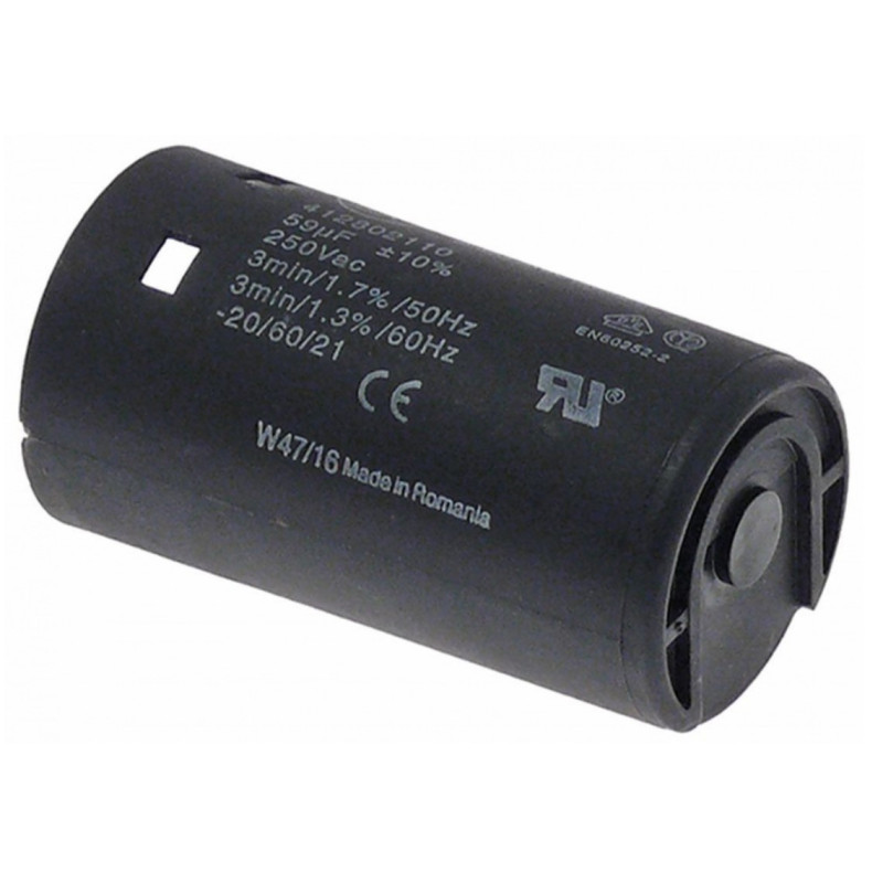 CONDENSATEUR 59µF 250V 60Hz 600018S