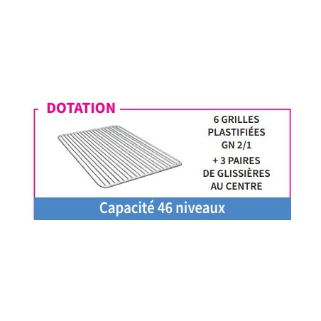 Armoire De Refroidissement Type Glissières Embouties 1320L