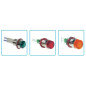 VOYANTS LUMINEUX PERCAGE ø 12 mm SUPPORT LAITON (400V) VOYANTS LUMINEUX PERCAGE ø 12 mm SUPPORT LAITON (400V)