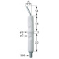 BOUGIE D'ALLUMAGE RONDE ø 7x44 mm (lot de 5) BOUGIE D'ALLUMAGE RONDE ø 7x44 mm (lot de 5)