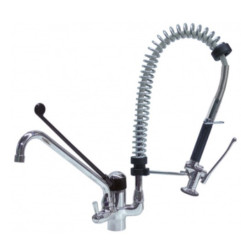 DOUCHETTE ET ROBINET DE PRELAVAGE HAUTEUR 600mm