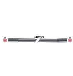 FLEXIBLE DOUCHETTE INOX ø 1/2"FF 1100 mm