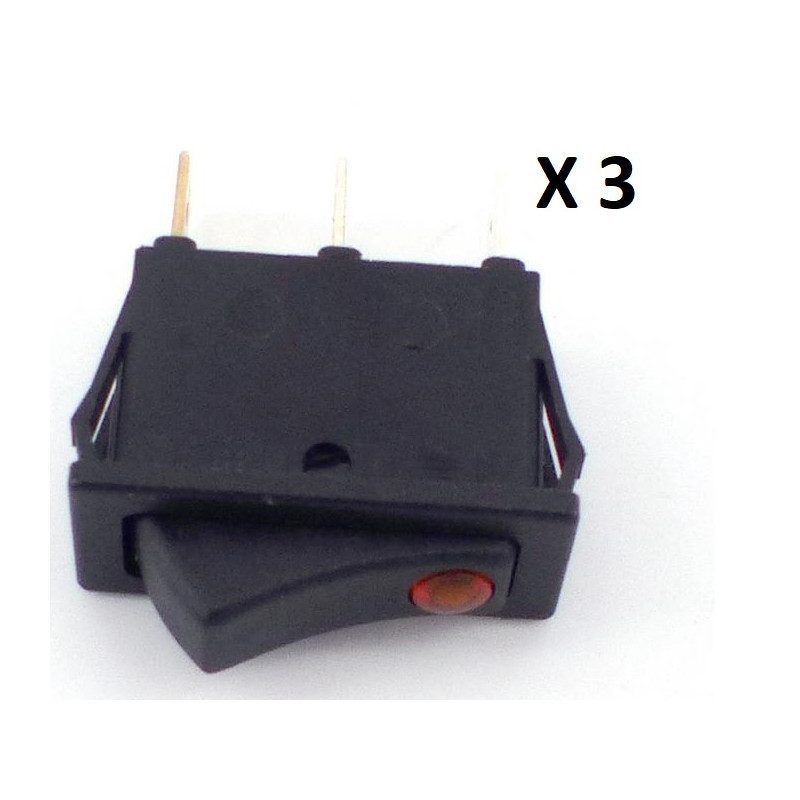 Interrupteur lumineux XEINTL01 (lot de 3) Interrupteur lumineux XEINTL01 (lot de 3)