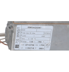 Thermostat à Gaz GAZ MINISIT FRITEUSE 110° à 190°C (0710758)