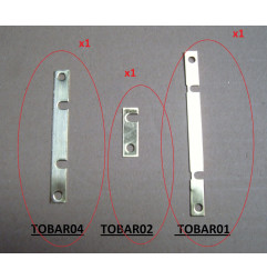 Barrettes de fixations résistances quartz toaster sofraca