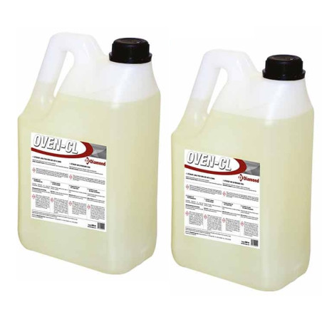 Produit détergent lavage fours avec auto-cleaning - 2 BIDONS x 5L