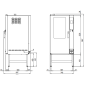 Four électrique TOUCH SCREEN vapeur/convection, 15x GN 1/1 - AUTO-CLEANING Four électrique TOUCH SCREEN vapeur/convection, 15x GN 1/1 - AUTO-CLEANING