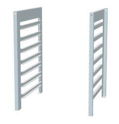 Support inox pour fours ...-1011 + Structure à platines dédié