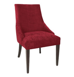 Chaises de restauration Bolero Finesse rouge foncé (lot de 2)