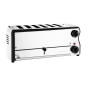 Grille-pain 6 fentes avec grille sandwich et résistance supplémentaire Rowlett Esprit chromé Grille-pain 6 fentes avec grille sandwich et résistance supplémentaire Rowlett Esprit chromé