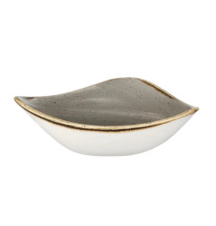 Bols triangulaires Churchill Stonecast Grey 153mm (Lot de 12)