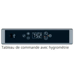 Armoire de maintien en température Tournus Roll'Service 10 niveaux avec humidificateur