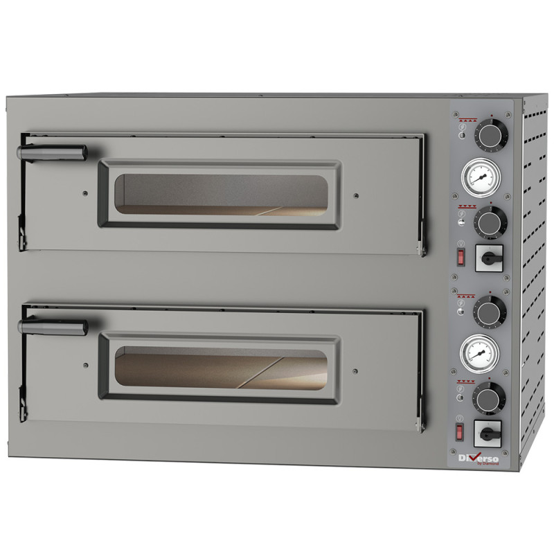 Four éclectique 2x 4 pizzas diam.330mm, 2 chambres Four éclectique 2x 4 pizzas diam.330mm, 2 chambres