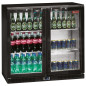 Refroidisseur de bouteilles ventilé, "Back Bar" 2 portes battantes Refroidisseur de bouteilles ventilé, "Back Bar" 2 portes battantes