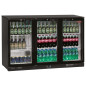 Refroidisseur de bouteilles ventilé, "Back Bar" 3 portes battantes Refroidisseur de bouteilles ventilé, "Back Bar" 3 portes battantes