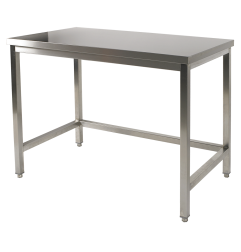 TABLE DE TRAVAIL INOX 500 (2000X500H900)