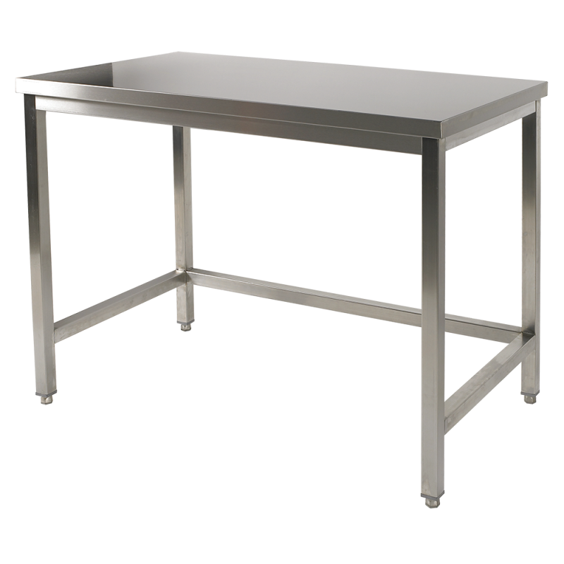 TABLE DE TRAVAIL INOX 700 (2000X700H900) TABLE DE TRAVAIL INOX 700 (2000X700H900)